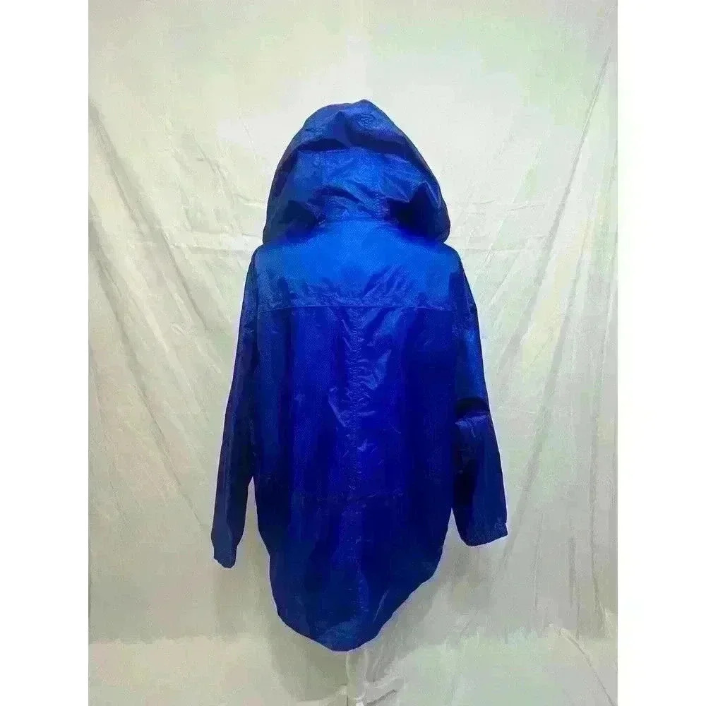 Vintage 90s Columbia Windbreaker Royal Blue - Picture 6 of 9